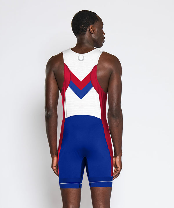 Men's Leichhardt Pro Unisuit - Blue/Red