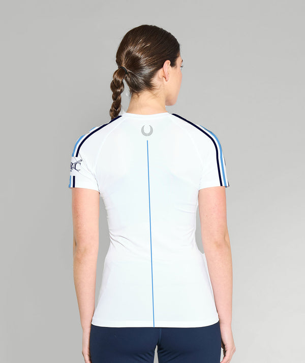 Women's Abbotsford Rowing Club Base Layer SS - White/Blue