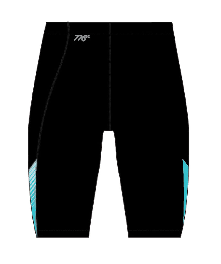 Men's Bayswater Paddlesports Club Streamline Short - Black/Aqua
