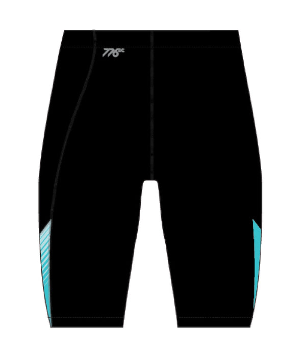 Men's Bayswater Paddlesports Club Streamline Short - Black/Aqua