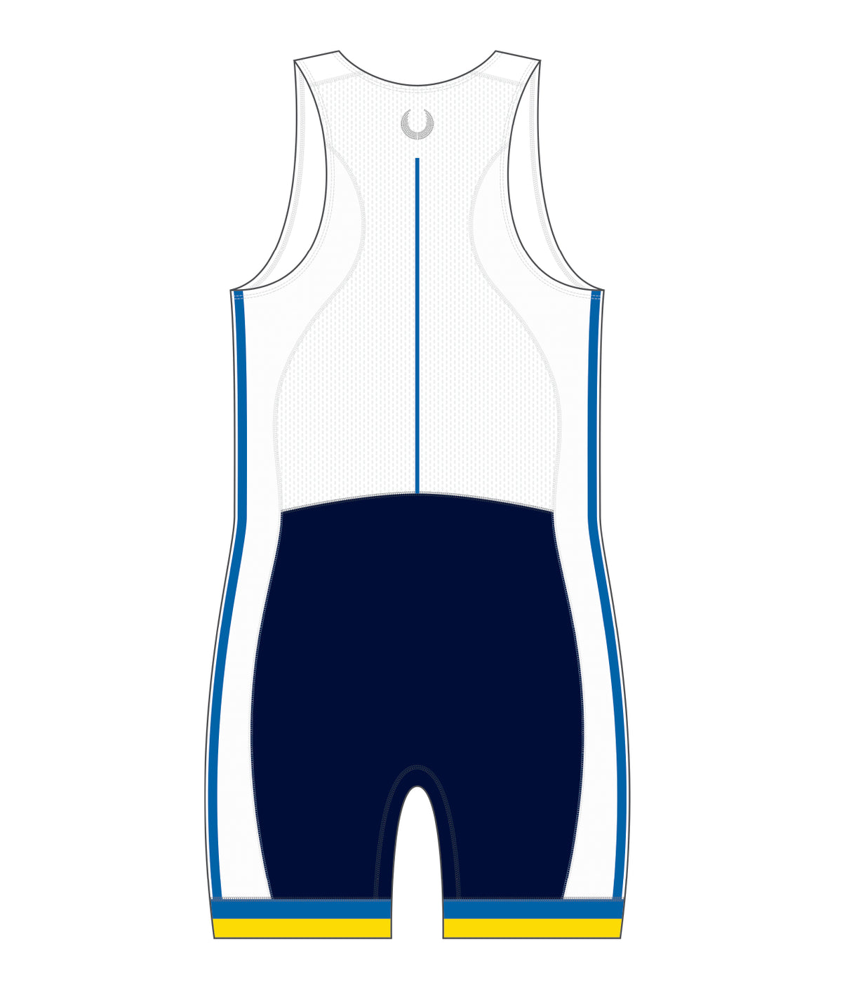 Men's Nottingham Rowing Club Pro Unisuit - Navy/White