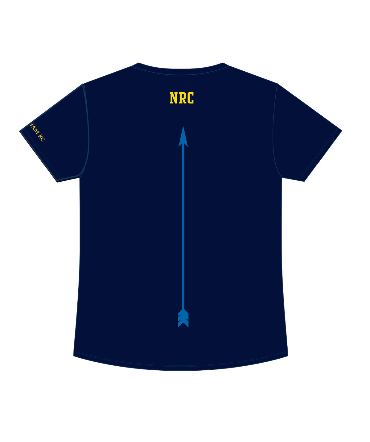 Men's Nottingham Rowing Club Performance T-Shirt SS - Navy