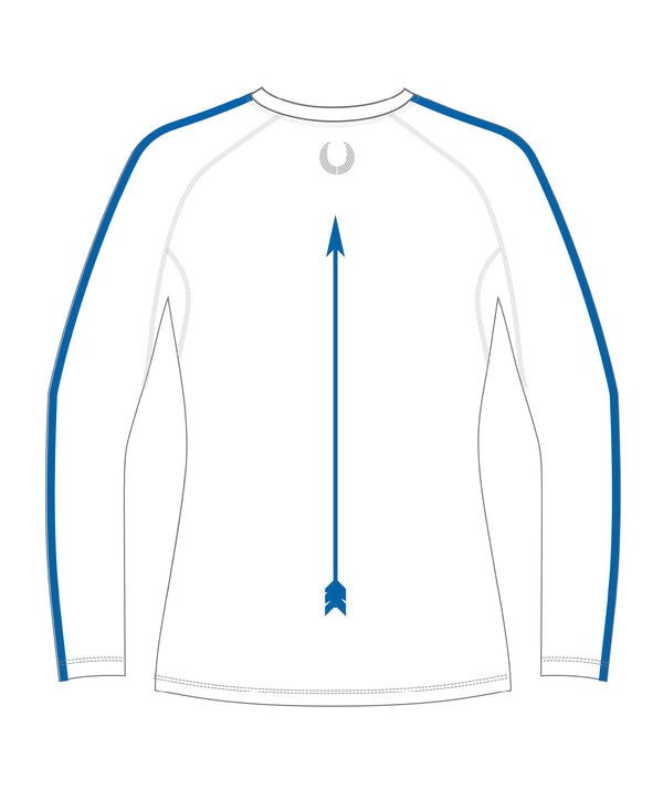 Women's Nottingham Rowing Club Base Layer LS - White