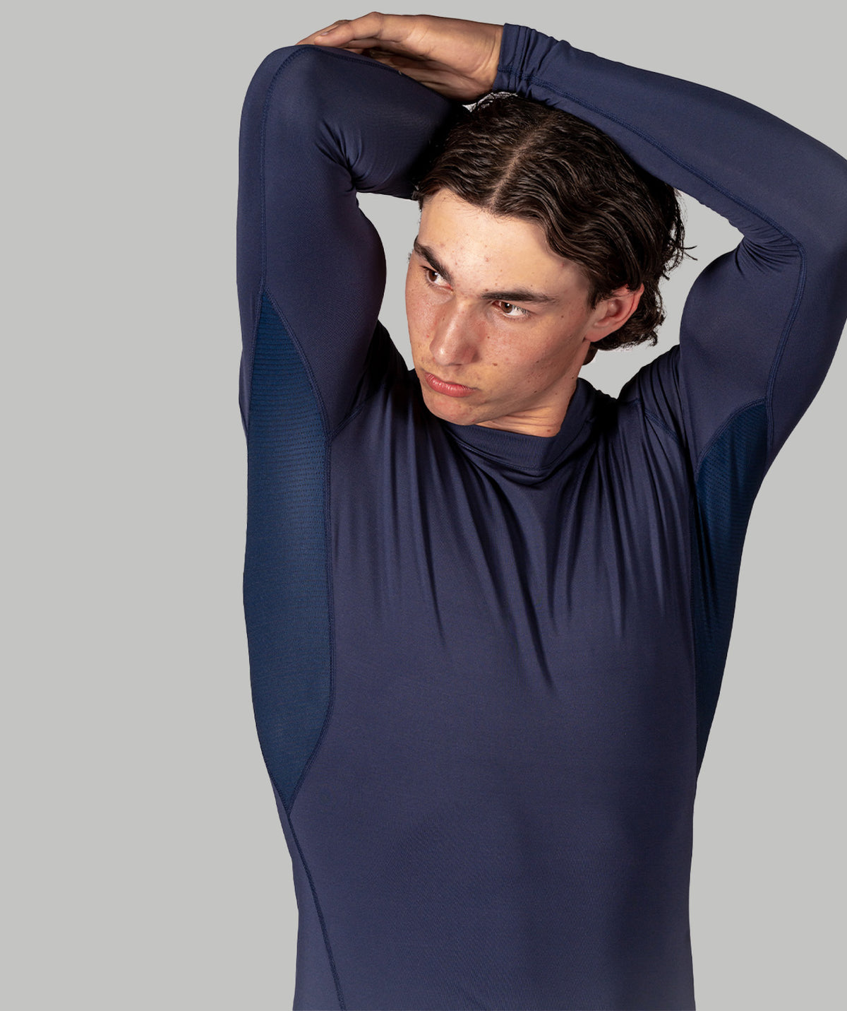 Men's Stratus Winter 2.0 LS Base Layer - Navy