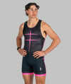 Men's Motion Pro Unisuit - Black/Neon Pink