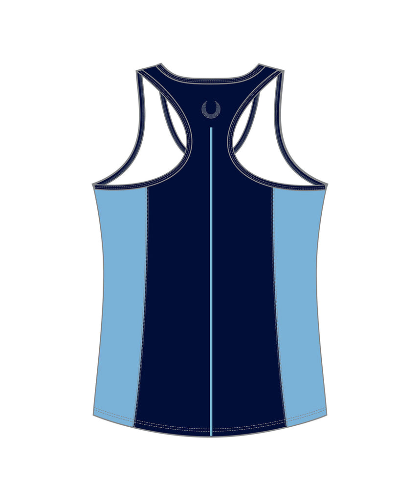 Women's Cambridge Rowing Club Performance Tank - Navy
