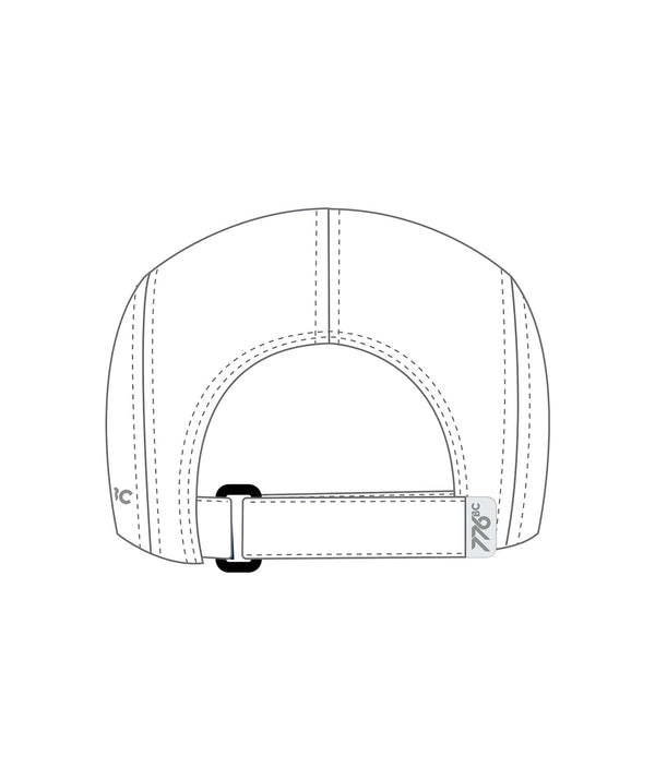 Unisex Adf Rowing Race Cap - White