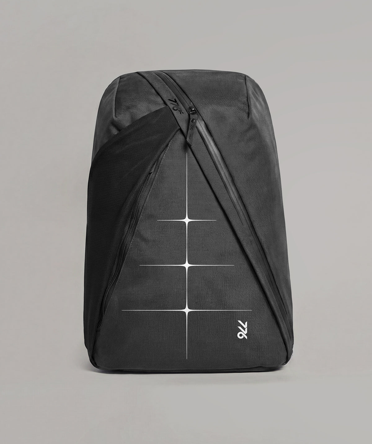 776BC Pro Tour Motion Backpack Patch - Black/White
