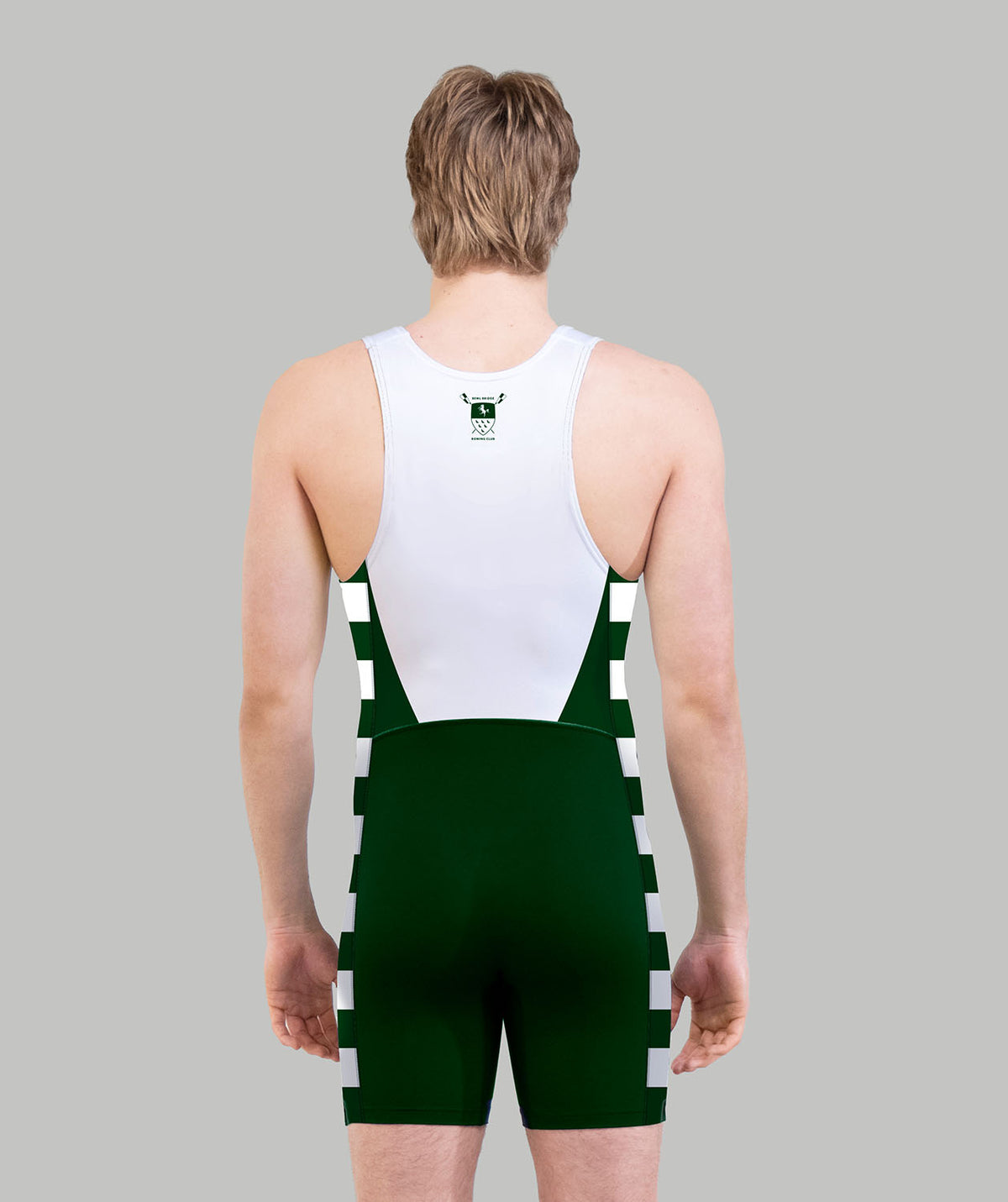 Men's Bewl Bridge Sprint Unisuit - Green/White