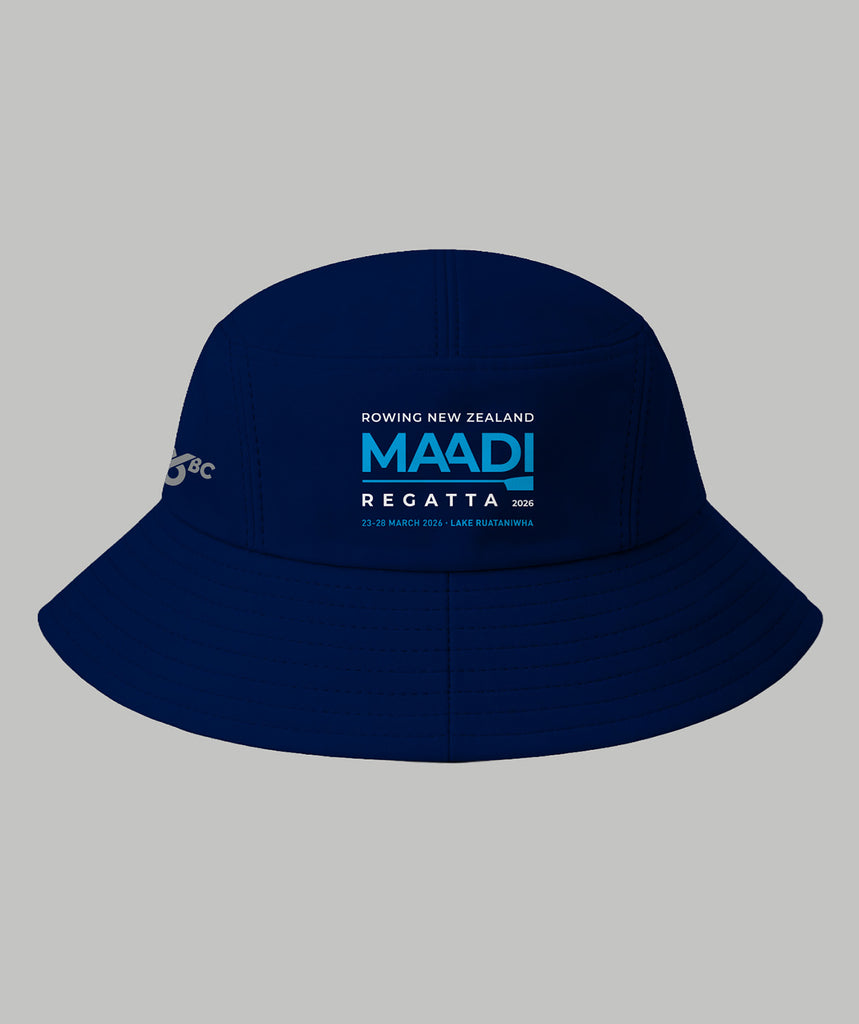 Unisex Rowing New Zealand Maadi 2026 Bucket Hat - Navy