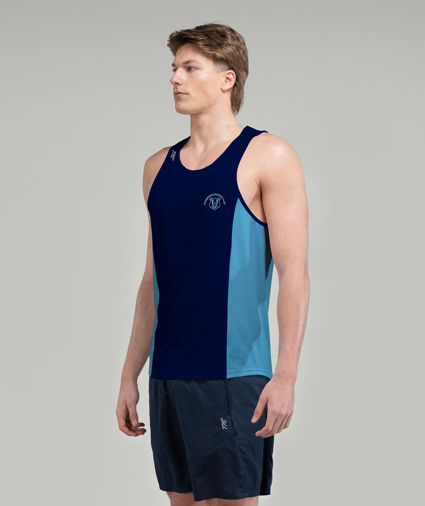 Men's Cambridge Rowing Club Performance Tank - Navy