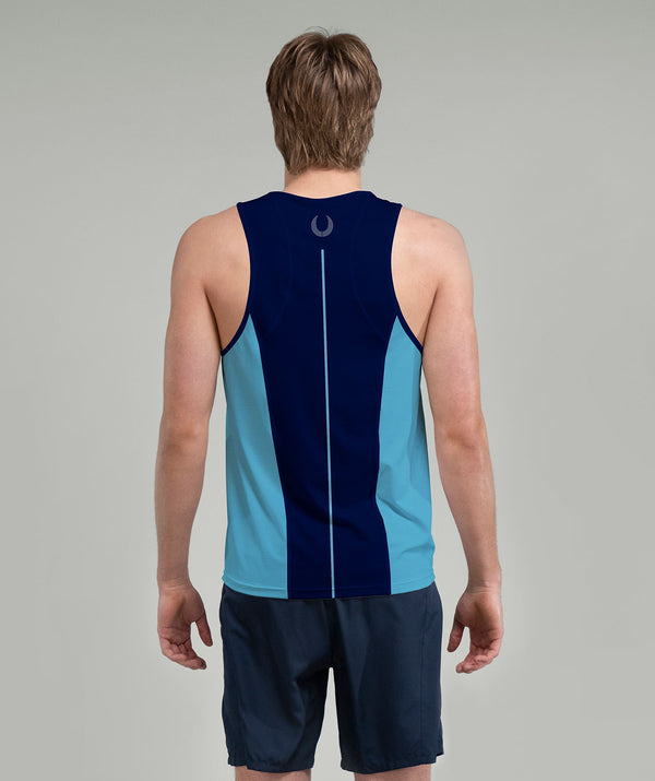Men's Cambridge Rowing Club Performance Tank - Navy