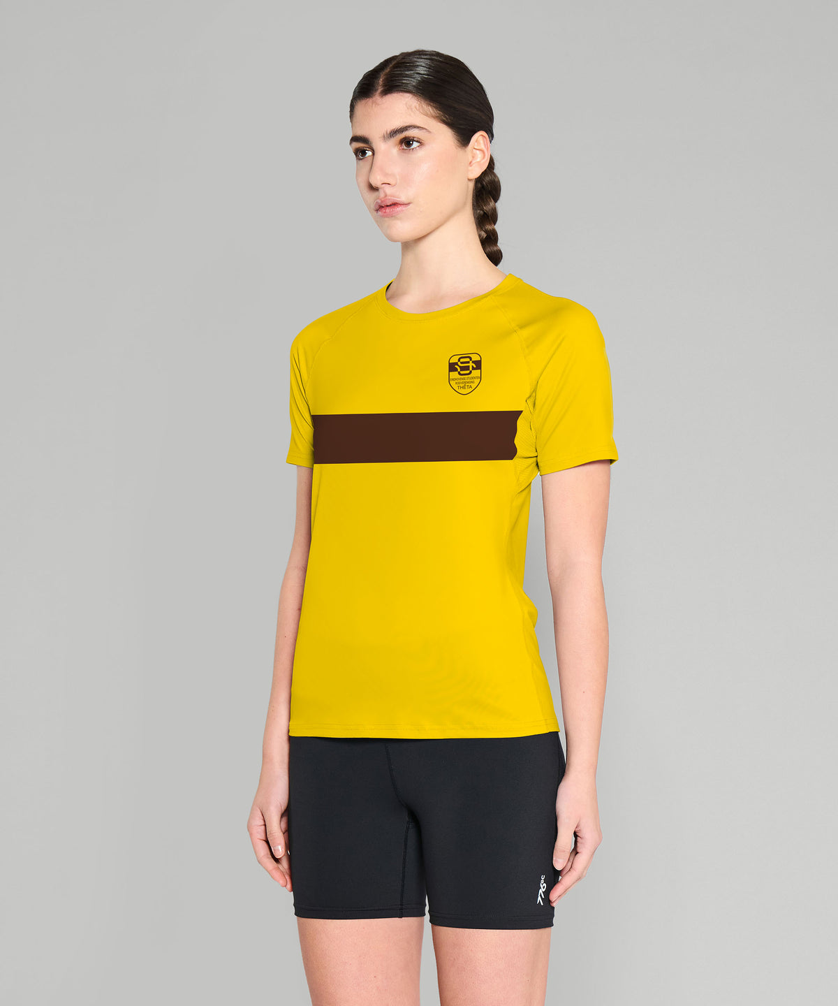 Women's ESR Theta Competition Training T-Shirt SS - Yellow