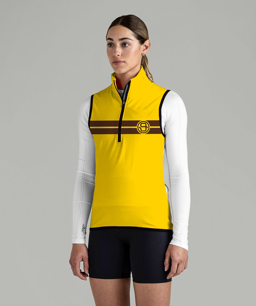 Women's ESR Theta Stratus Vest - White/Yellow