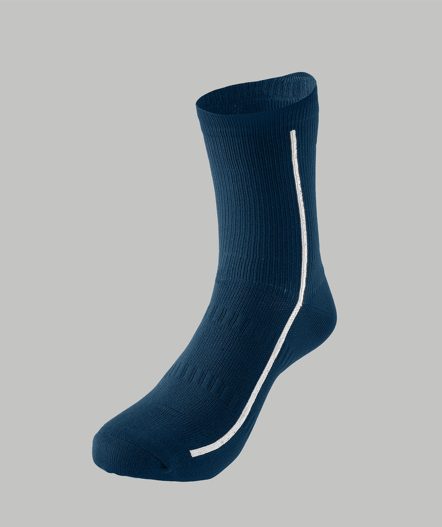 K Series Performance Socks - Navy/White