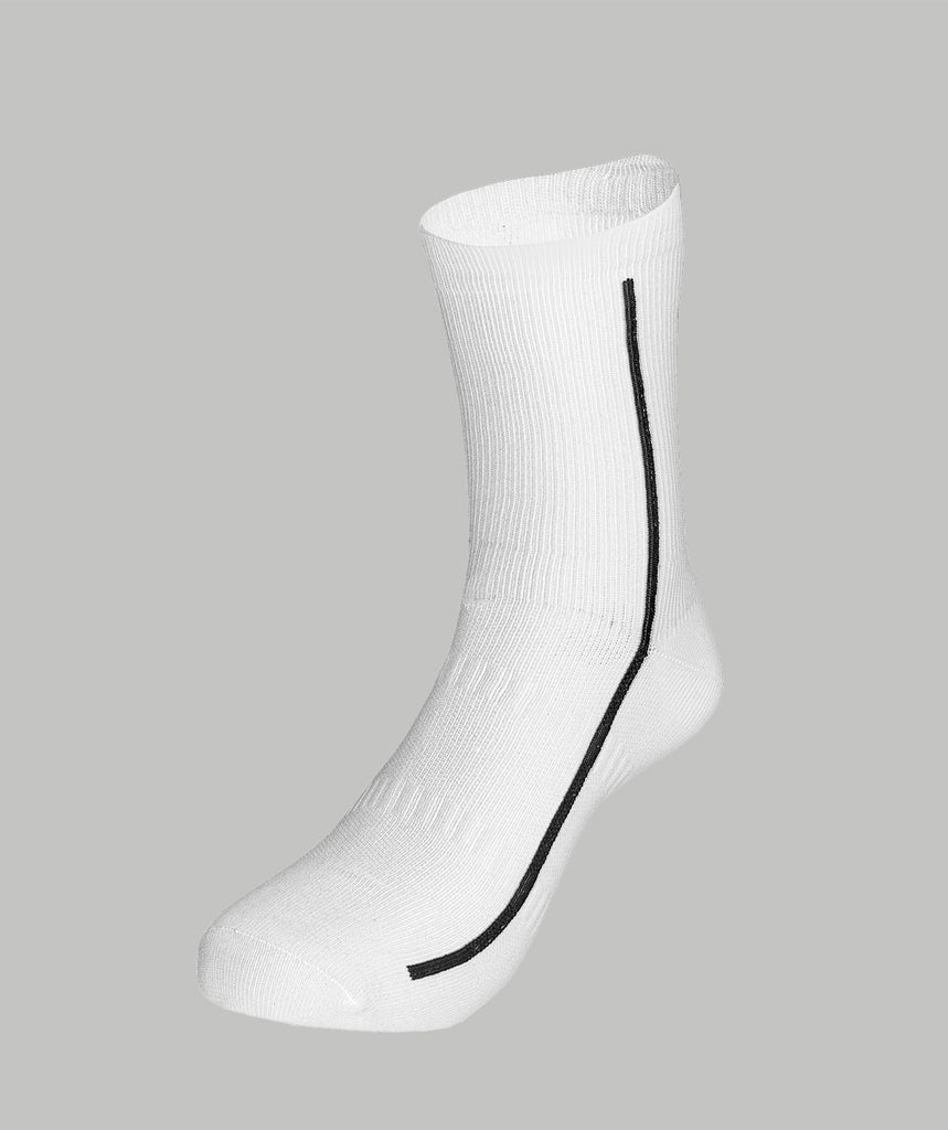 K Series Performance Socks - White/Black