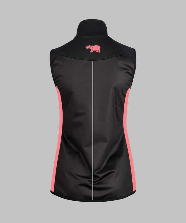 Women's Leander Athlete Kit Stratus Vest - Black/Pink