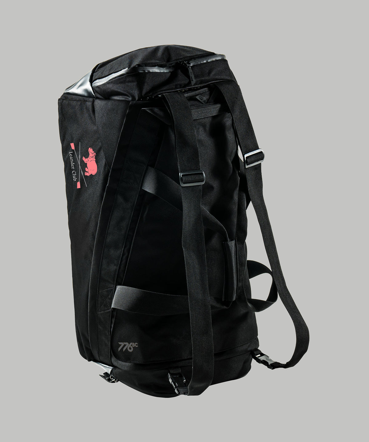 Unisex Leander Athlete Kit Pro Tour Duffel Bag - Black