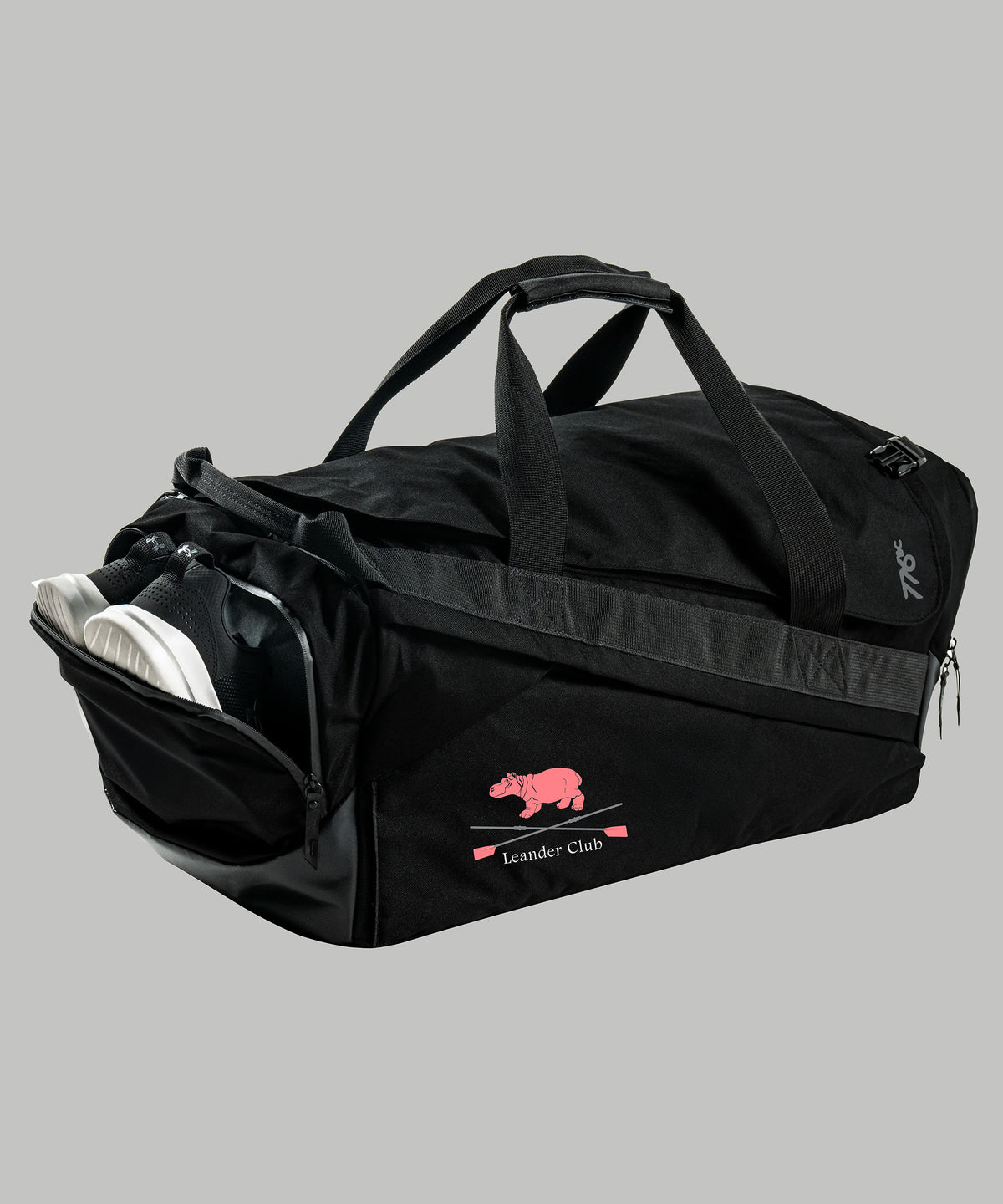 Unisex Leander Athlete Kit Pro Tour Duffel Bag - Black