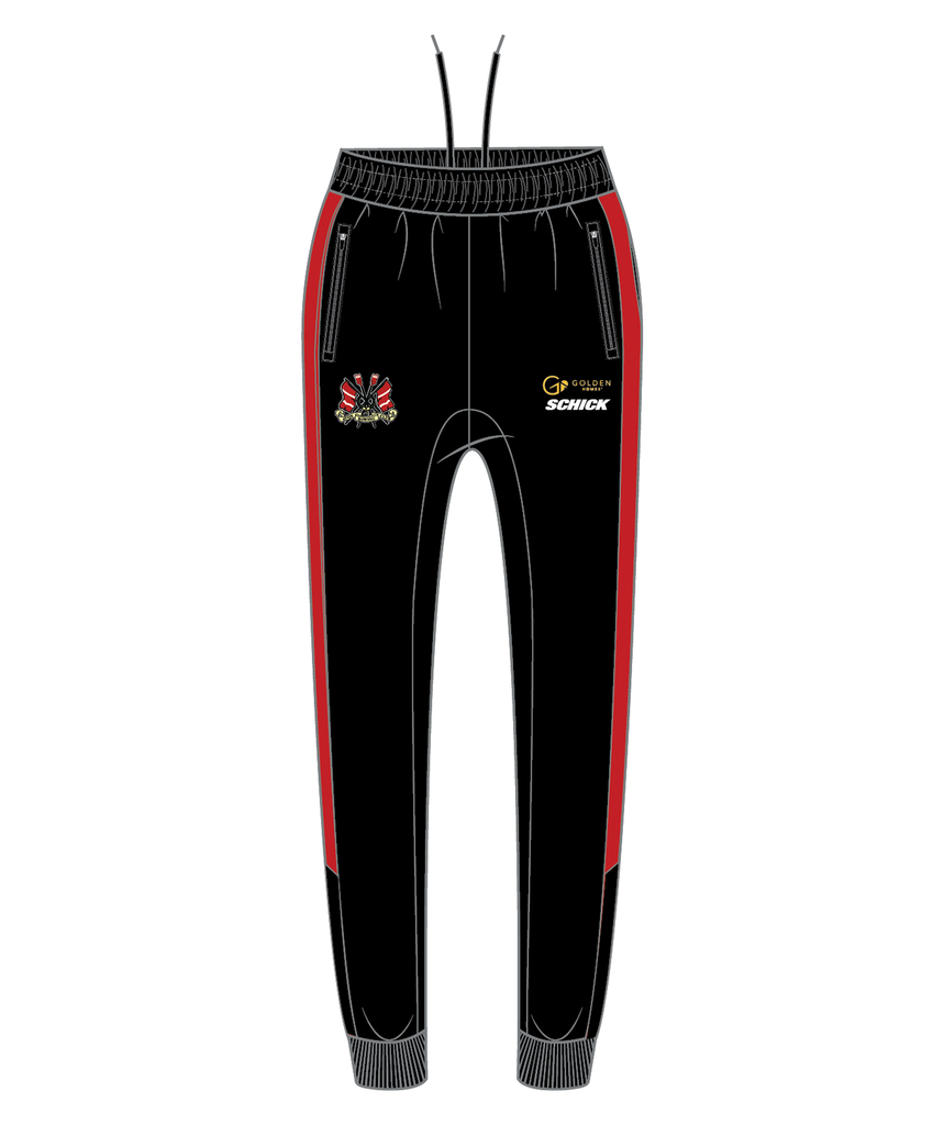 Men's Avon Rowing Podium Trackpant - Black/Red
