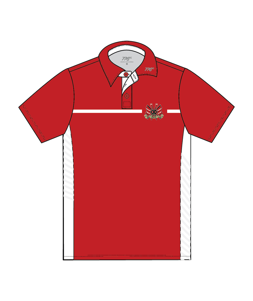 Men's Avon Rowing Polo SS - Red