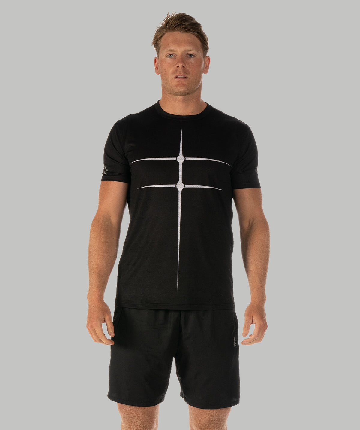 Men's Motion Pro Performance 2.0 T-Shirt - Black/White