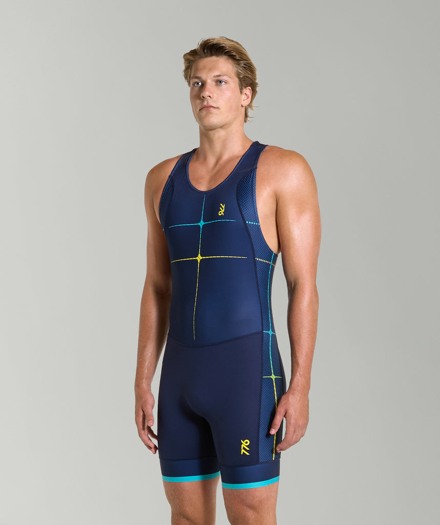 Men's Motion Pro Unisuit - Arctic Green/Neon Yellow