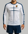 Men's London Rowing Club Active T-Shirt LS - White/Blue