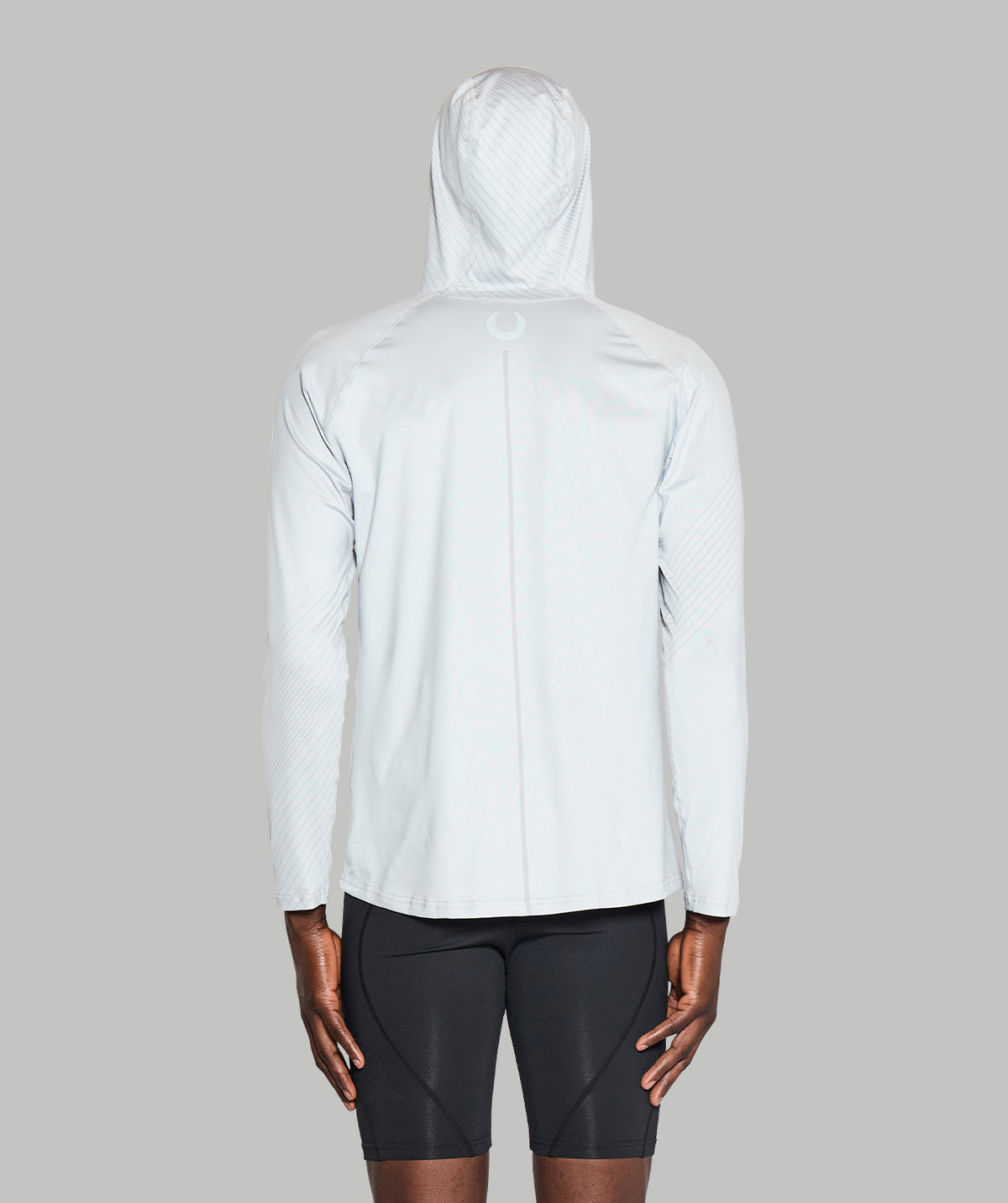 Men's Wreath Sun Hoodie - Graphic Gray