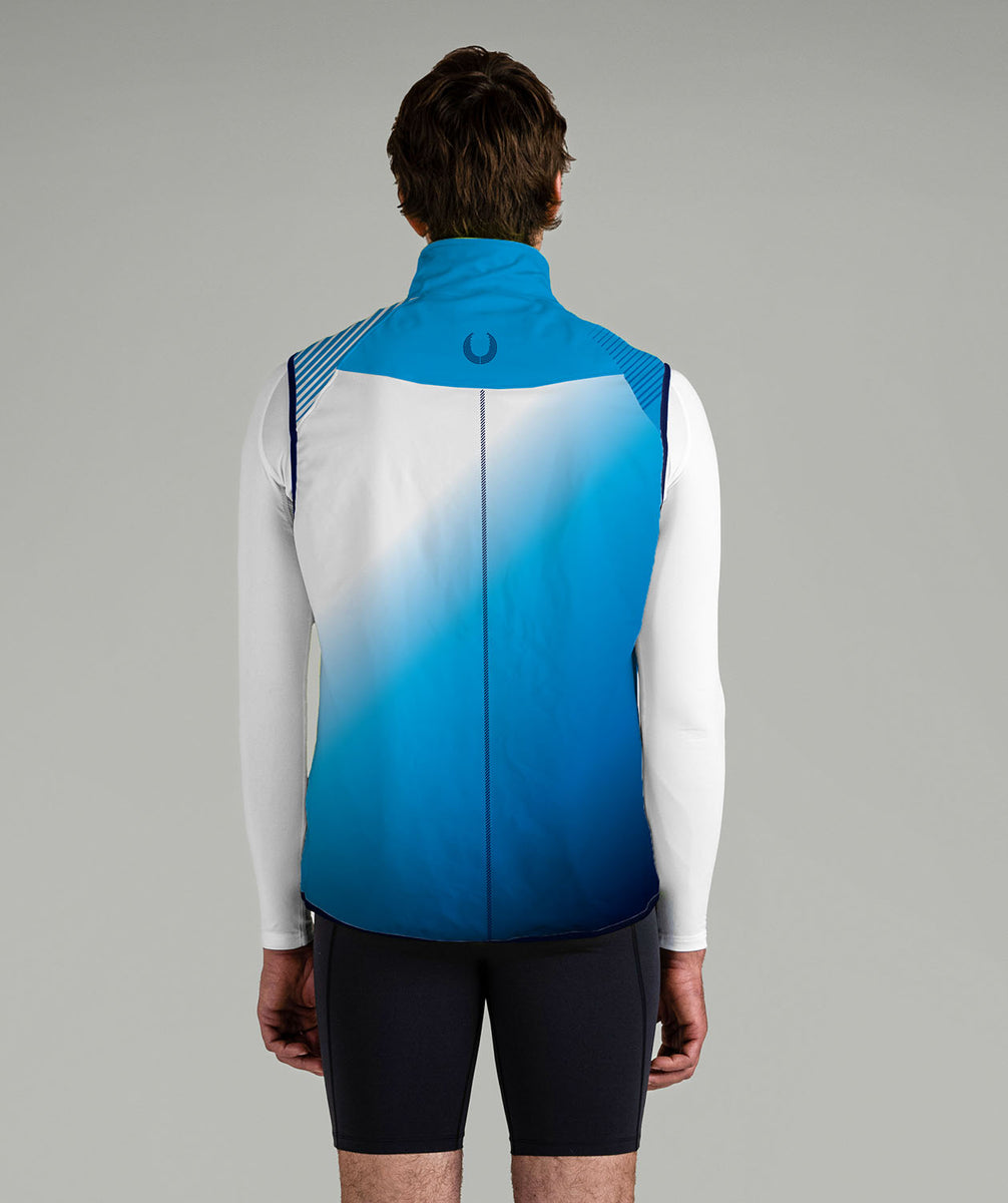 Men's 776BC Stratus Vest - Twizel Blue – 776BC International Pty Ltd