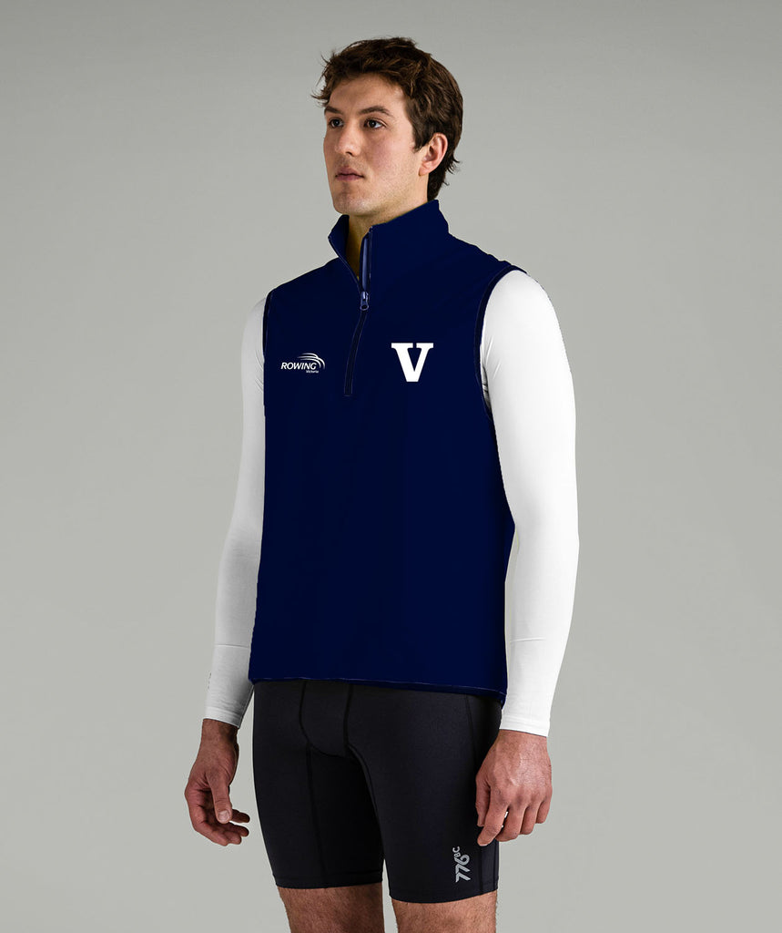 Unisex Rowing Victoria Stratus Vest - Navy