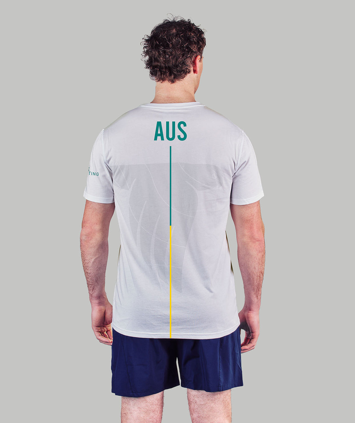 Unisex 776BC X Rowing Australia Crew T-Shirt SS - White