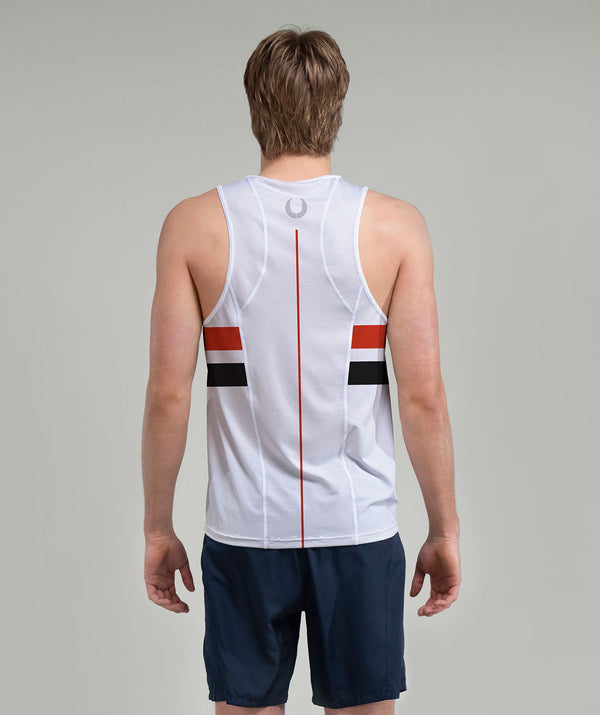 Men's Thames Rowing Club Performance Tank - White