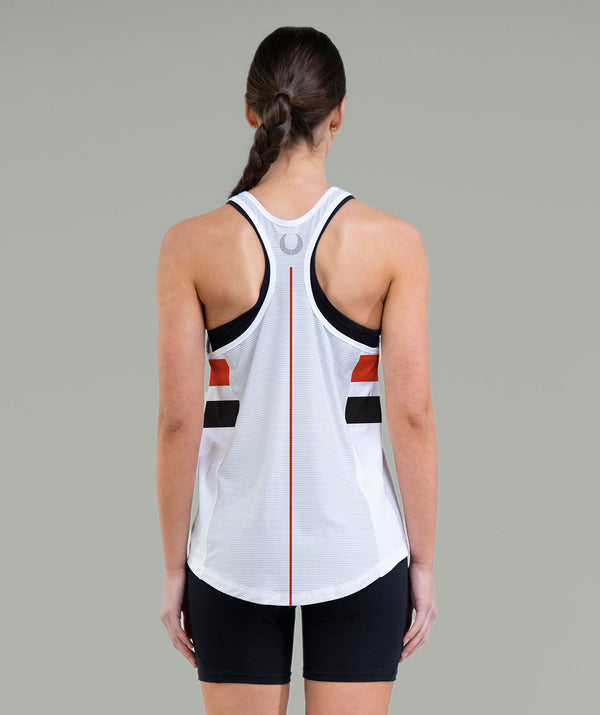 Women's Thames Rowing Club Performance Tank - White