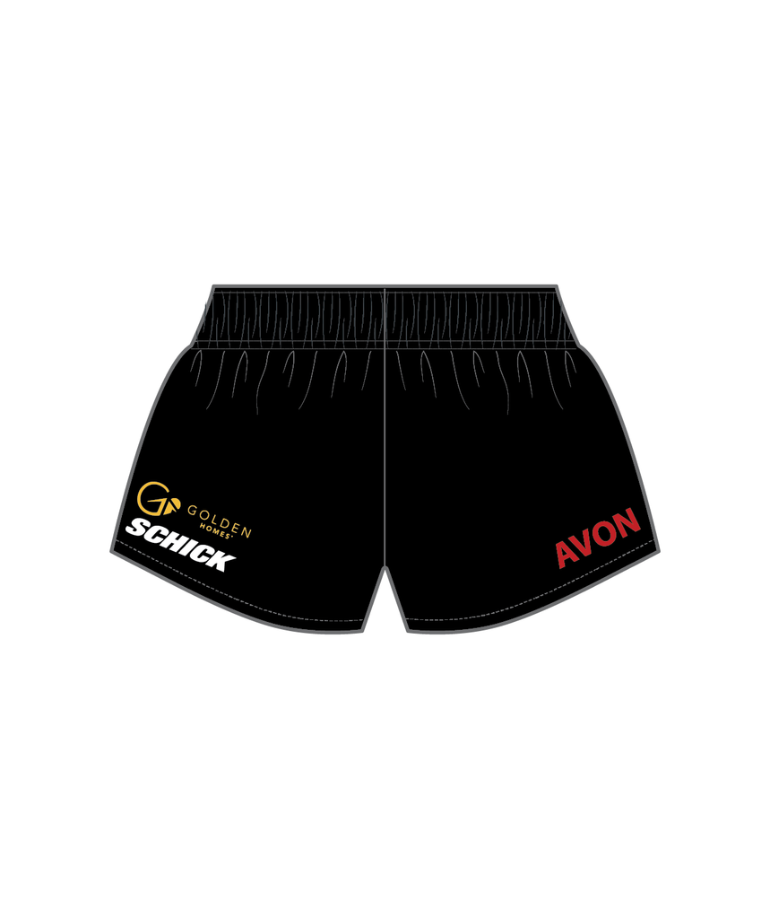 Women's Avon Rowing Gym Short - Black