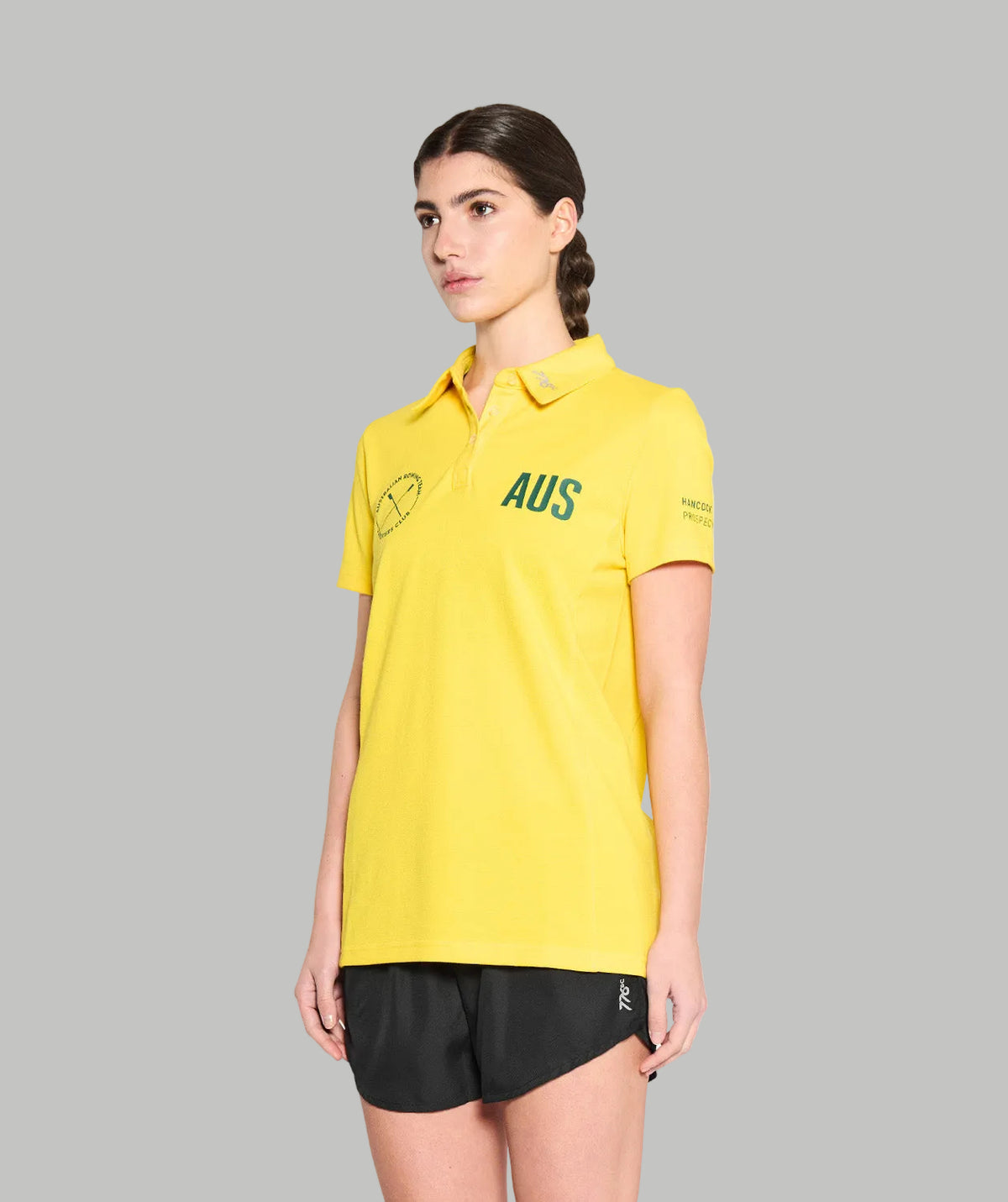 Women's Rowing Australia Supporter Club Pique Polo SS - Yellow