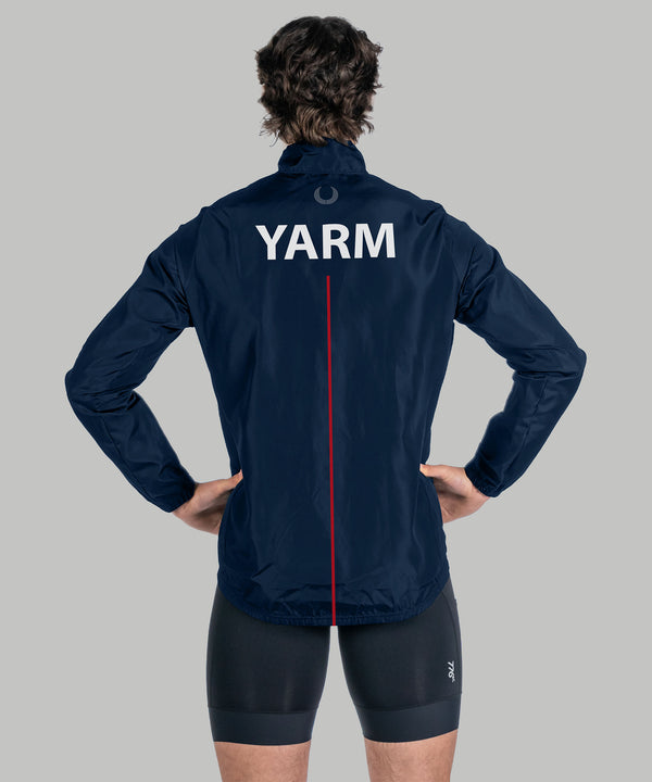 Men's Yarm School Cirrostratus Wind Jacket - Navy