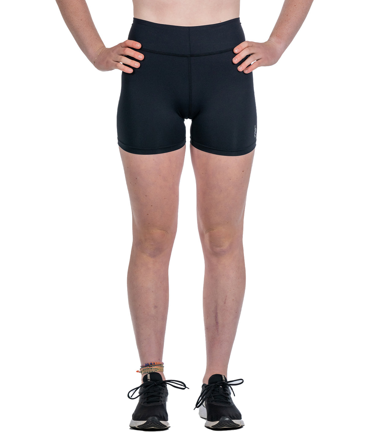 Women's Active Shorts Long - Black