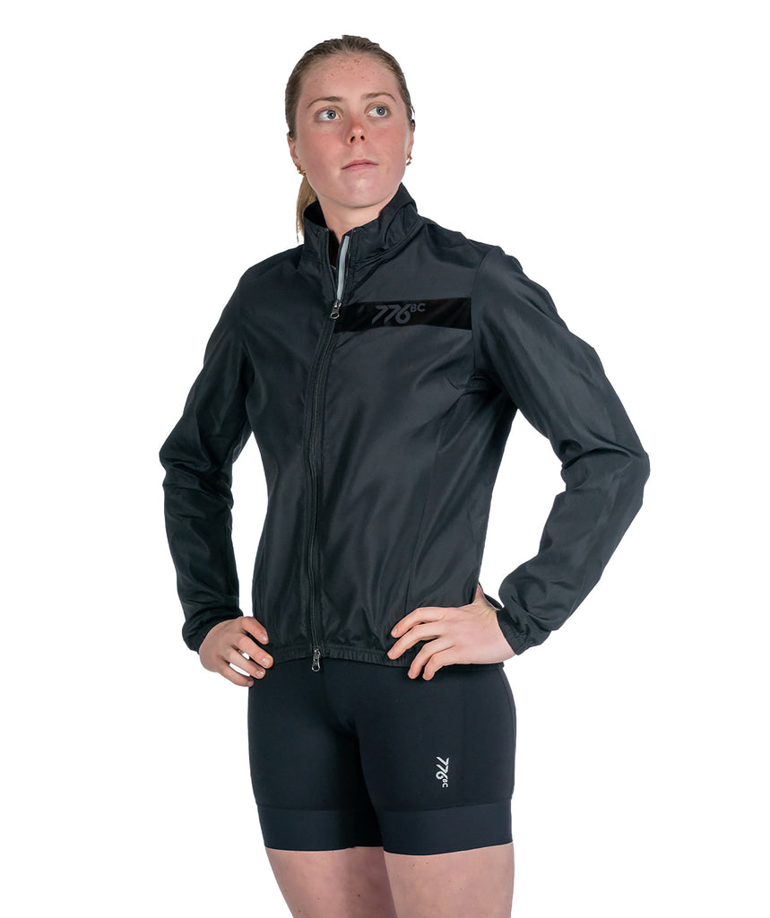 Women's Cirrostratus Wind Jacket - Black